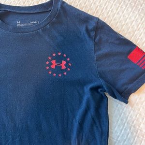 Under armour youth freedom tshirt